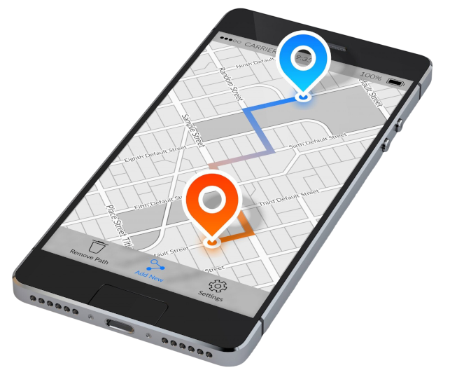 Gleam Local Seo 1 Google Map On Smartphone Google Map On Smartphone