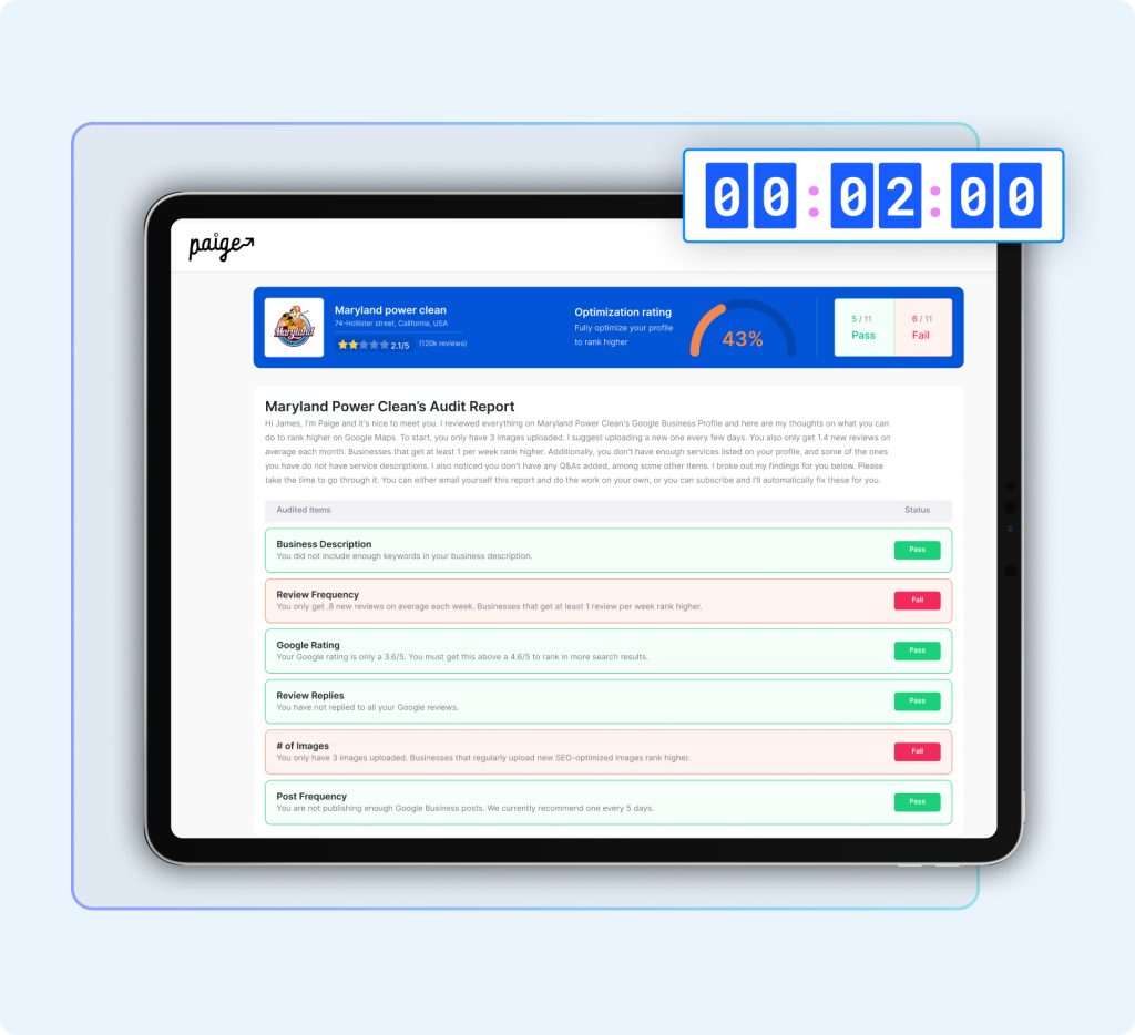 Local Seo With Ai 7 Free Local Seo Report Free Local SEO Report