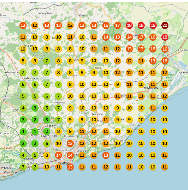 Local Seo With Ai 3 Google Business Profile Heat Map.jpg Google Business Profile Heat Map